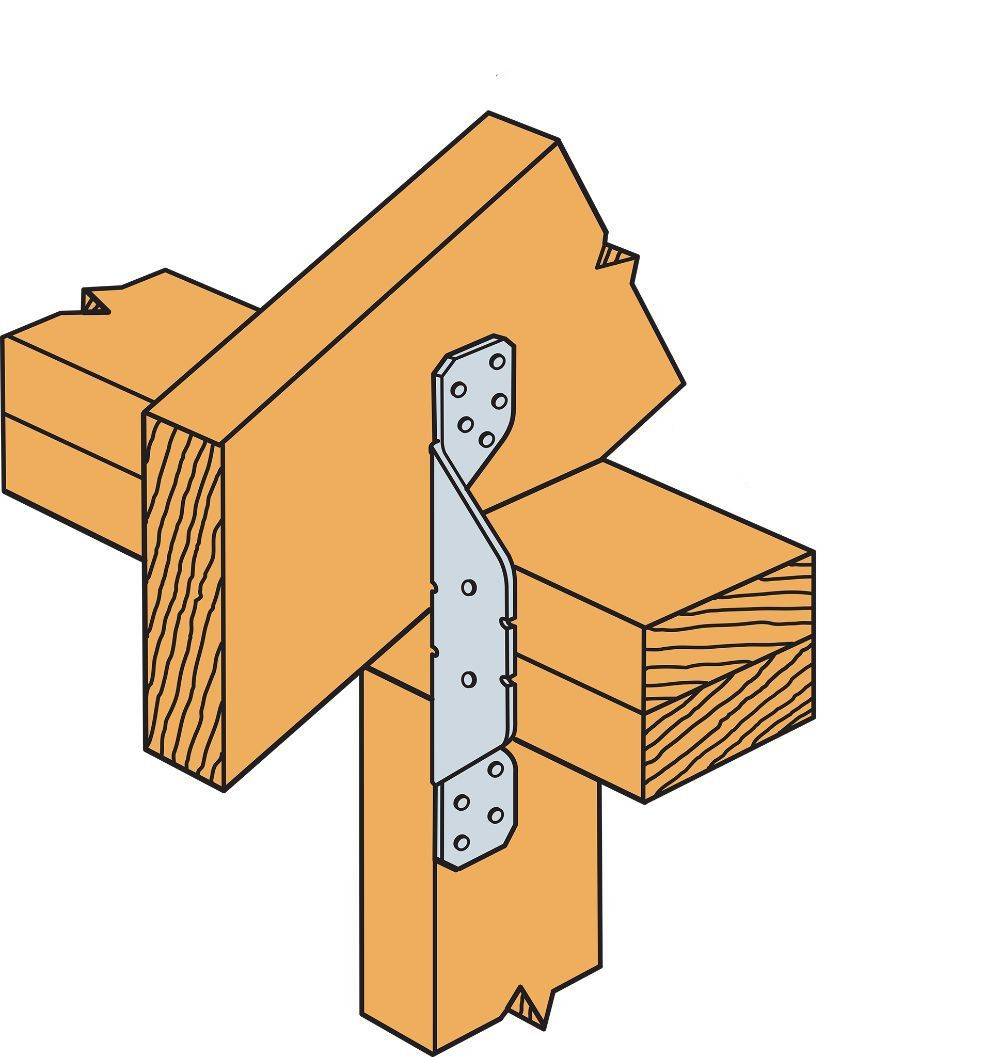 Anpassen galvanisierter Bauhalterungen Hurrikan-Krawatte für Holzholz