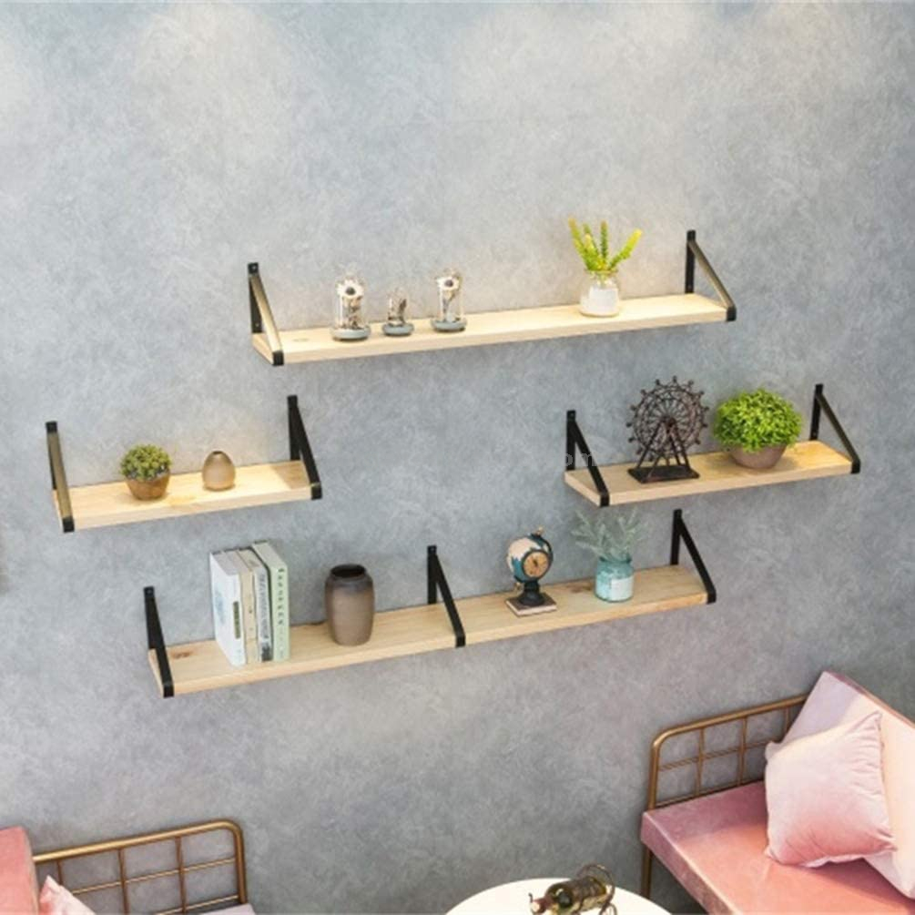 Wandmontierte dekorative Regale Moderne Metallhalterungen für Badezimmer Wohnzimmer